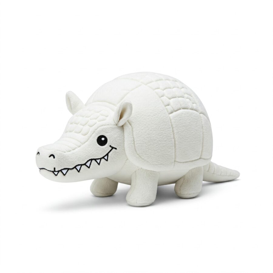 Crocodillo the Armored Snapper™ – A Bold Hybrid Plush | Abnomals™ Exclusive