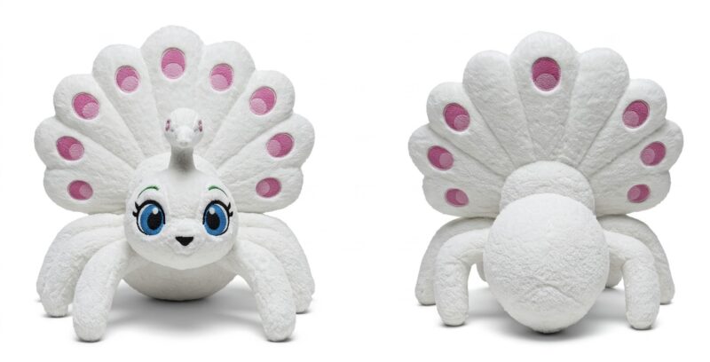 Peaspider the Ornate Weaver™ – A Unique Hybrid Plush | Abnomals™ Exclusive