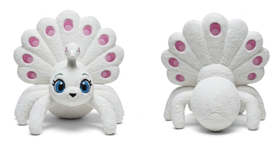 Peaspider the Ornate Weaver™ – A Unique Hybrid Plush | Abnomals™ Exclusive