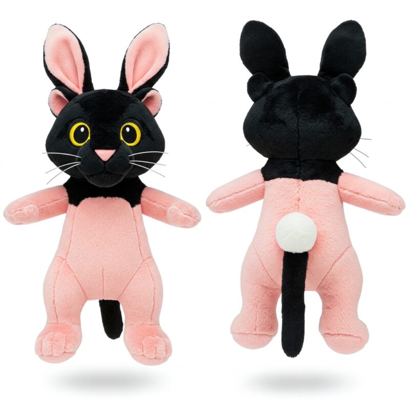 Bunther the Hopping Panther™ – A Bold Hybrid Plush | Abnomals™ Exclusive