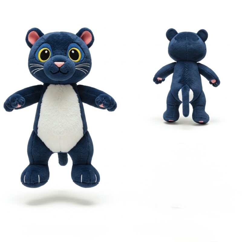 Bunther the Hopping Panther™ – A Bold Hybrid Plush | Abnomals™ Exclusive
