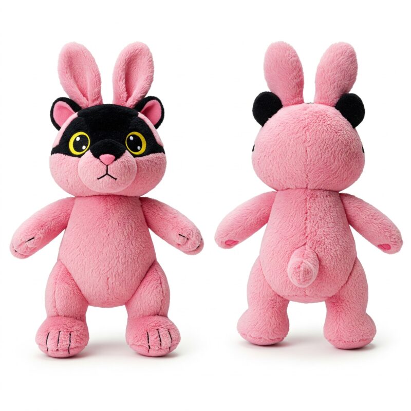 Bunther the Hopping Panther™ – A Bold Hybrid Plush | Abnomals™ Exclusive