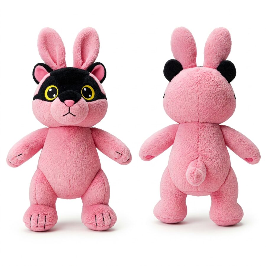 Bunther the Hopping Panther™ – A Bold Hybrid Plush | Abnomals™ Exclusive