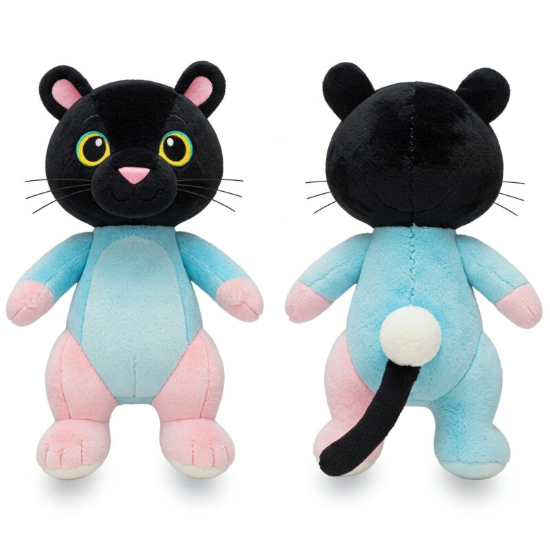 Bunther the Hopping Panther™ – A Bold Hybrid Plush | Abnomals™ Exclusive