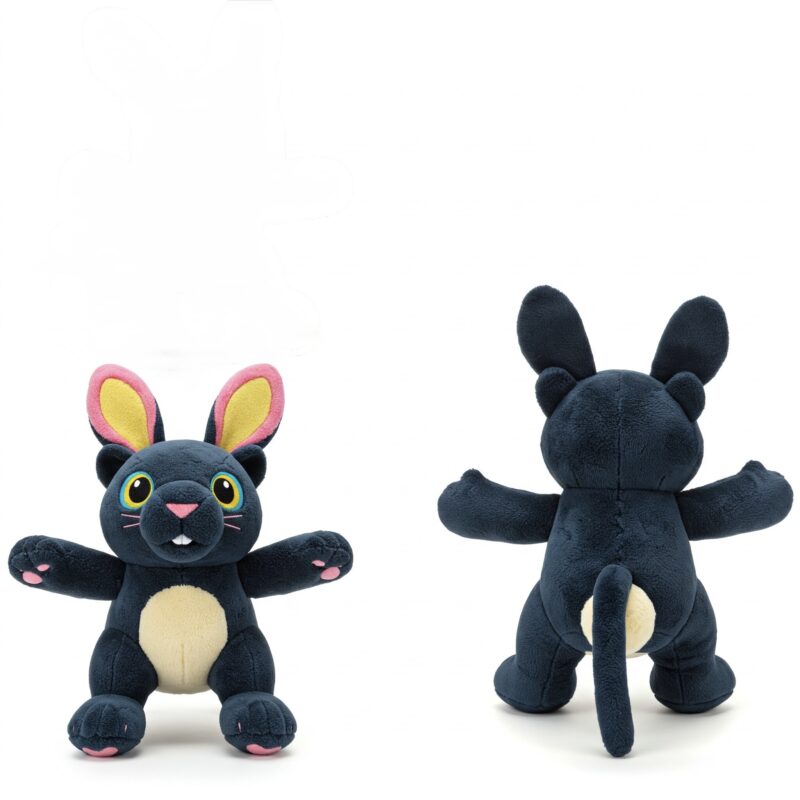 Bunther the Hopping Panther™ – A Bold Hybrid Plush | Abnomals™ Exclusive