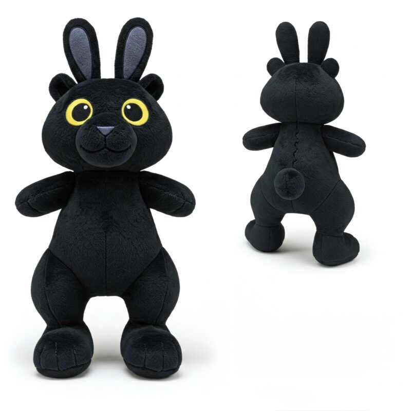 Bunther the Hopping Panther™ – A Bold Hybrid Plush | Abnomals™ Exclusive