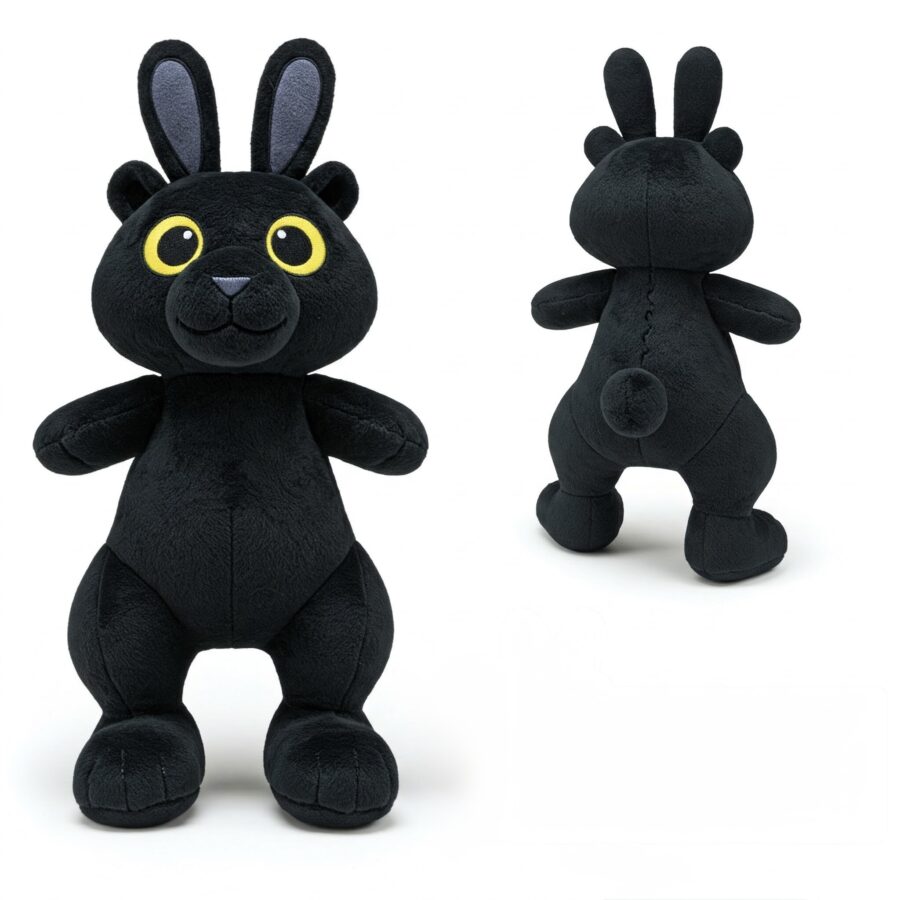 Bunther the Hopping Panther™ – A Bold Hybrid Plush | Abnomals™ Exclusive