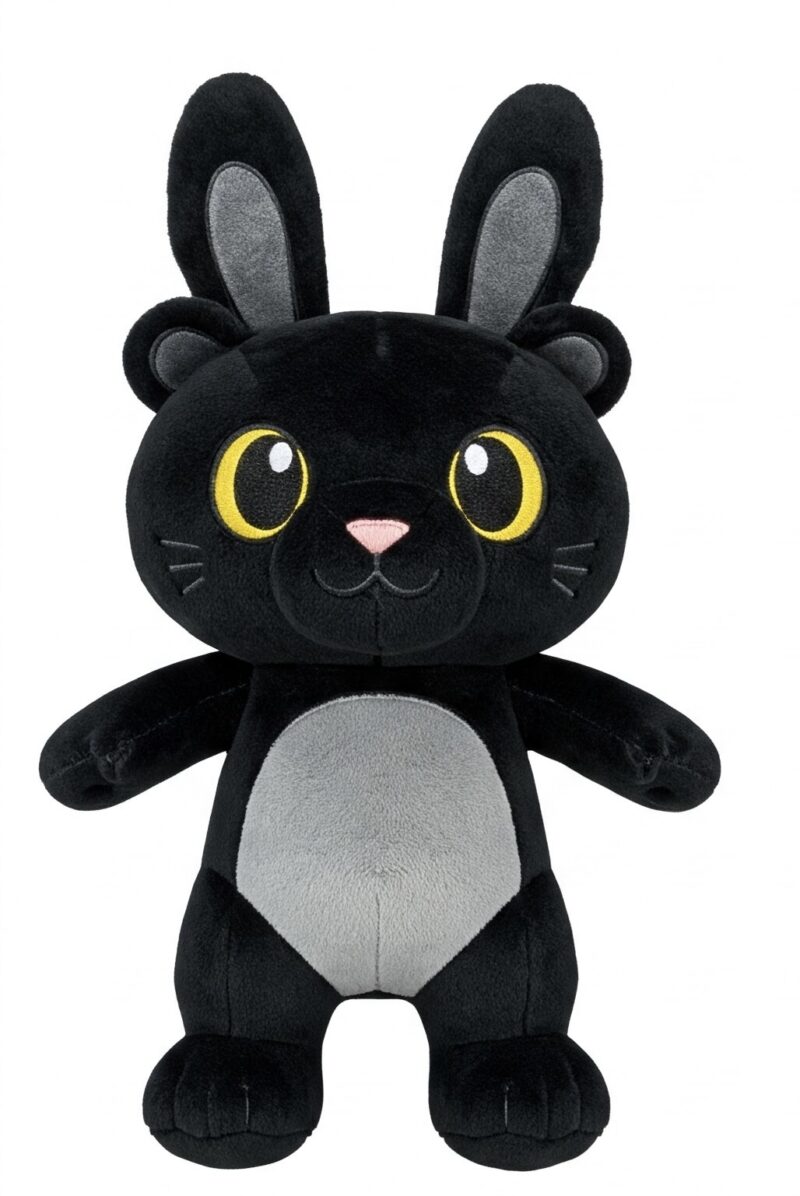 Bunther the Hopping Panther™ – A Bold Hybrid Plush | Abnomals™ Exclusive