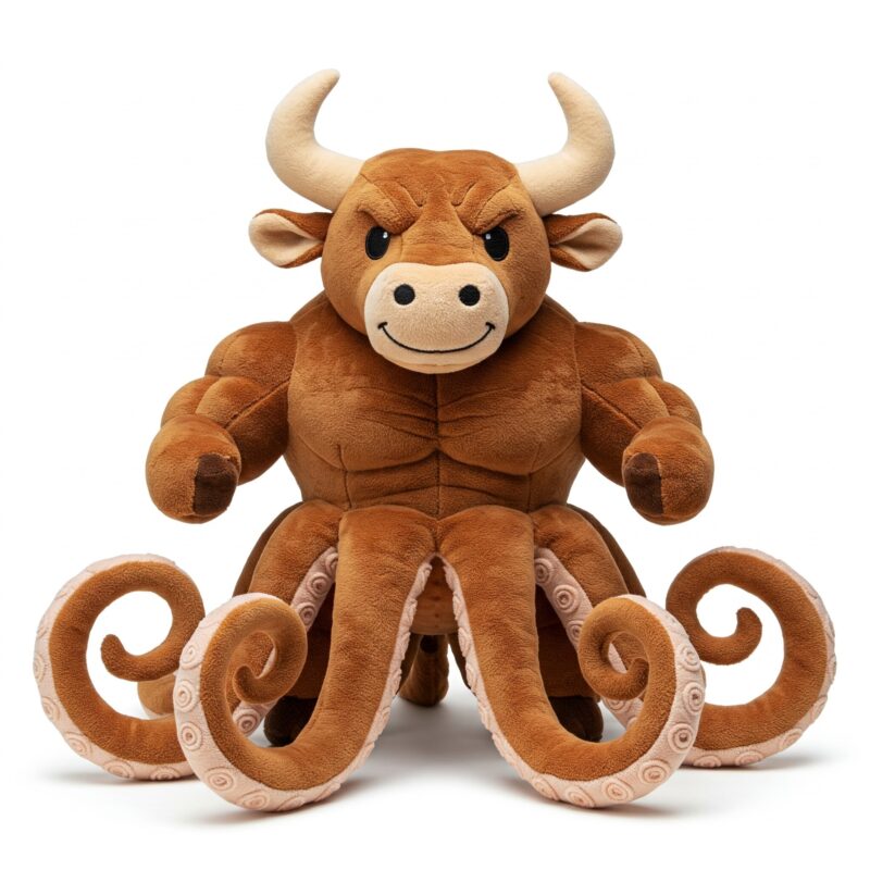 Octobull the Deep Sea Charger™ – A Bold Hybrid Plush | Abnomals™ Exclusive
