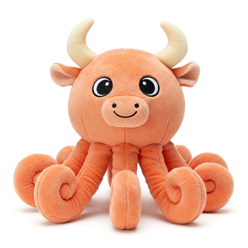 Octobull the Deep Sea Charger™ – A Bold Hybrid Plush | Abnomals™ Exclusive