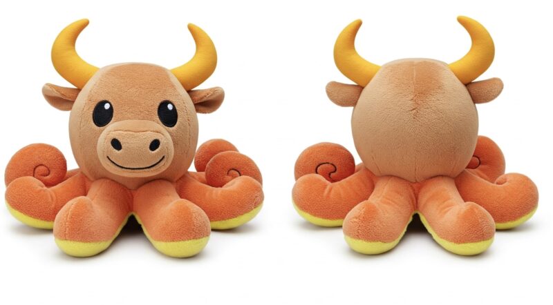 Octobull the Deep Sea Charger™ – A Bold Hybrid Plush | Abnomals™ Exclusive