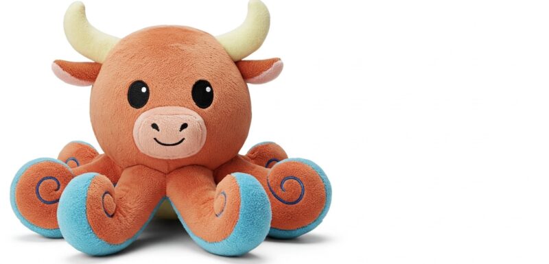 Octobull the Deep Sea Charger™ – A Bold Hybrid Plush | Abnomals™ Exclusive