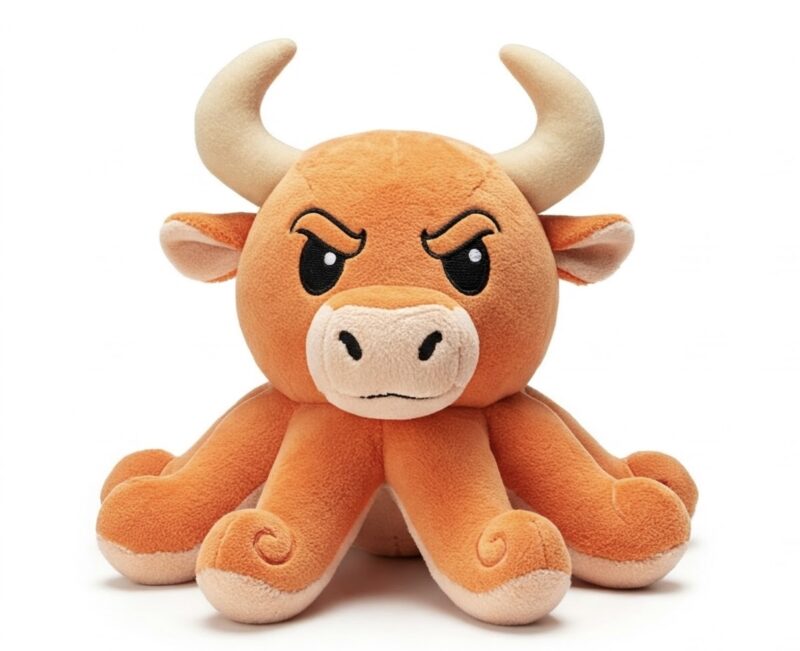 Octobull the Deep Sea Charger™ – A Bold Hybrid Plush | Abnomals™ Exclusive