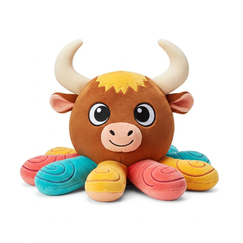 Octobull the Deep Sea Charger™ – A Bold Hybrid Plush | Abnomals™ Exclusive