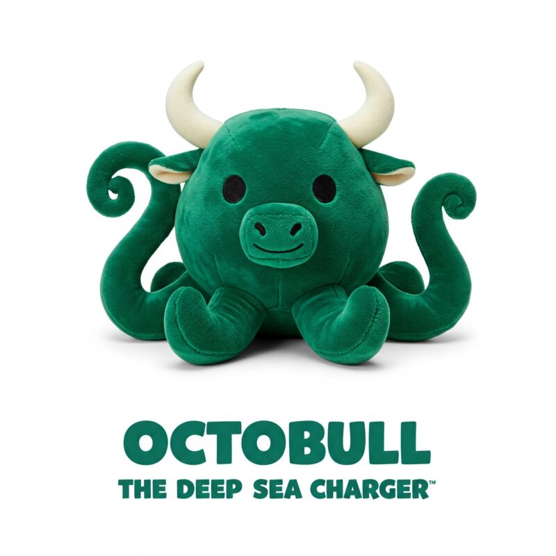 Octobull the Deep Sea Charger™ – A Bold Hybrid Plush | Abnomals™ Exclusive