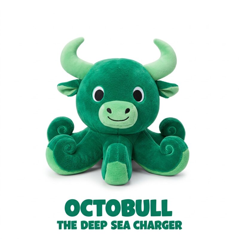 Octobull the Deep Sea Charger™ – A Bold Hybrid Plush | Abnomals™ Exclusive
