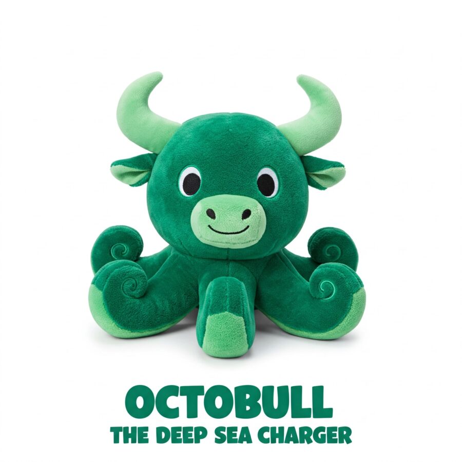 Octobull the Deep Sea Charger™ – A Bold Hybrid Plush | Abnomals™ Exclusive