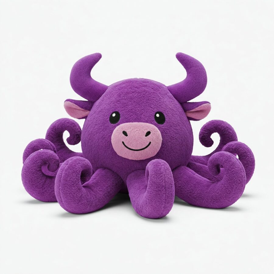 Octobull the Deep Sea Charger™ – A Bold Hybrid Plush | Abnomals™ Exclusive