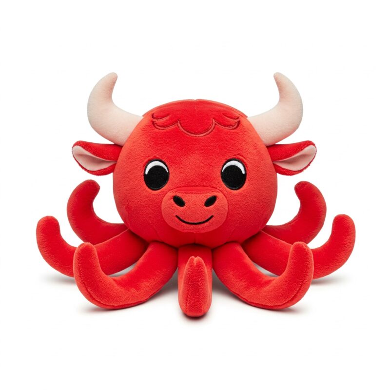 Octobull the Deep Sea Charger™ – A Bold Hybrid Plush | Abnomals™ Exclusive