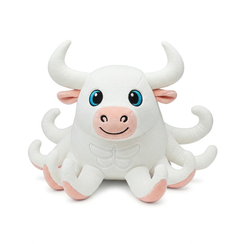 Octobull the Deep Sea Charger™ – A Bold Hybrid Plush | Abnomals™ Exclusive