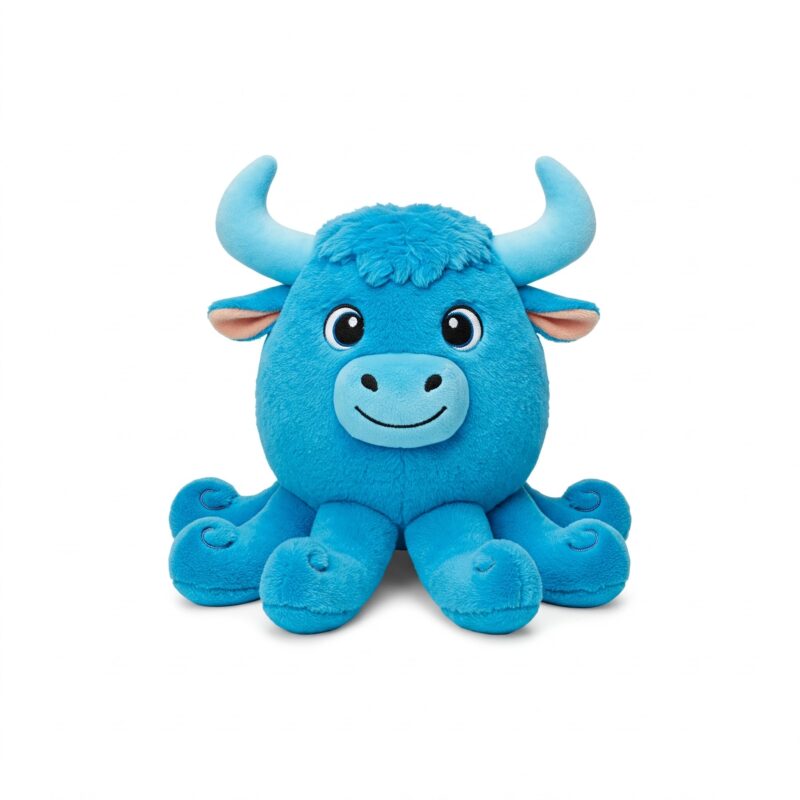 Octobull the Deep Sea Charger™ – A Bold Hybrid Plush | Abnomals™ Exclusive
