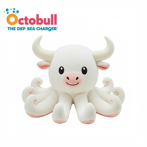 Octobull the Deep Sea Charger™ – A Bold Hybrid Plush | Abnomals™ Exclusive