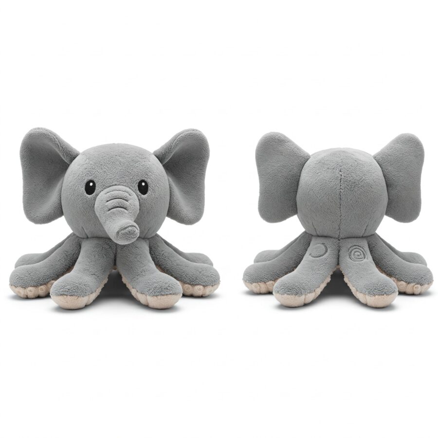 Elephatopus the Deep Diver™ – A Majestic Hybrid Plush | Abnomals™ Exclusive