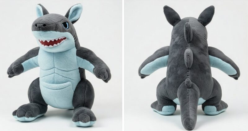 Sharkaroo the Jumping Jaws™ – A Dynamic Hybrid Plush | Abnomals™ Exclusive