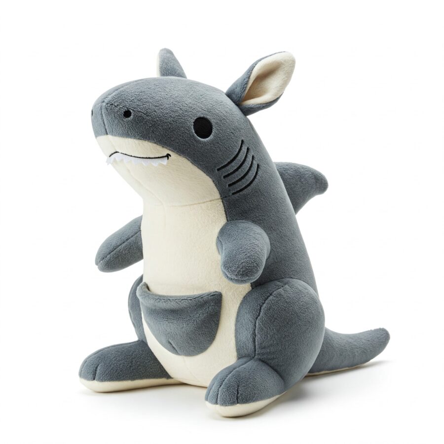 Sharkaroo the Jumping Jaws™ – A Dynamic Hybrid Plush | Abnomals™ Exclusive