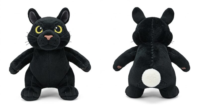 Bunther the Hopping Panther™ – A Bold Hybrid Plush | Abnomals™ Exclusive