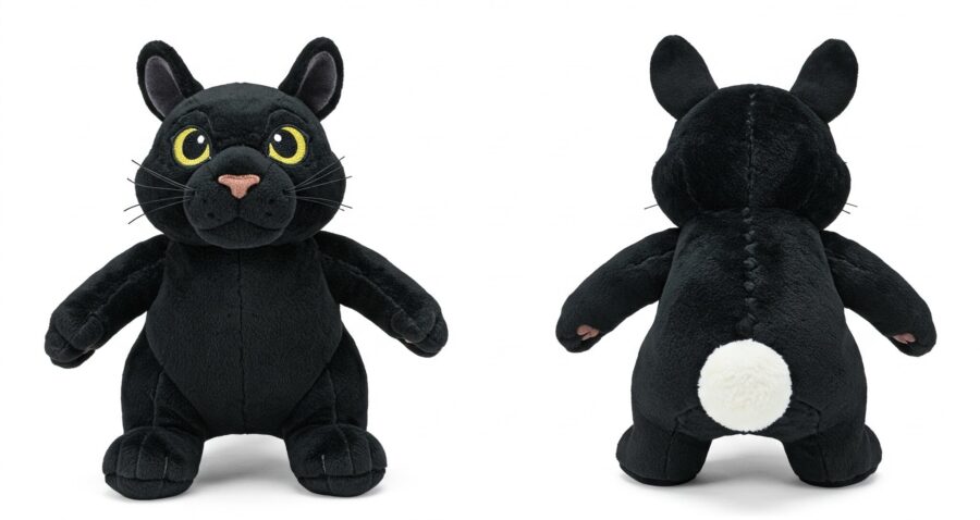 Bunther the Hopping Panther™ – A Bold Hybrid Plush | Abnomals™ Exclusive
