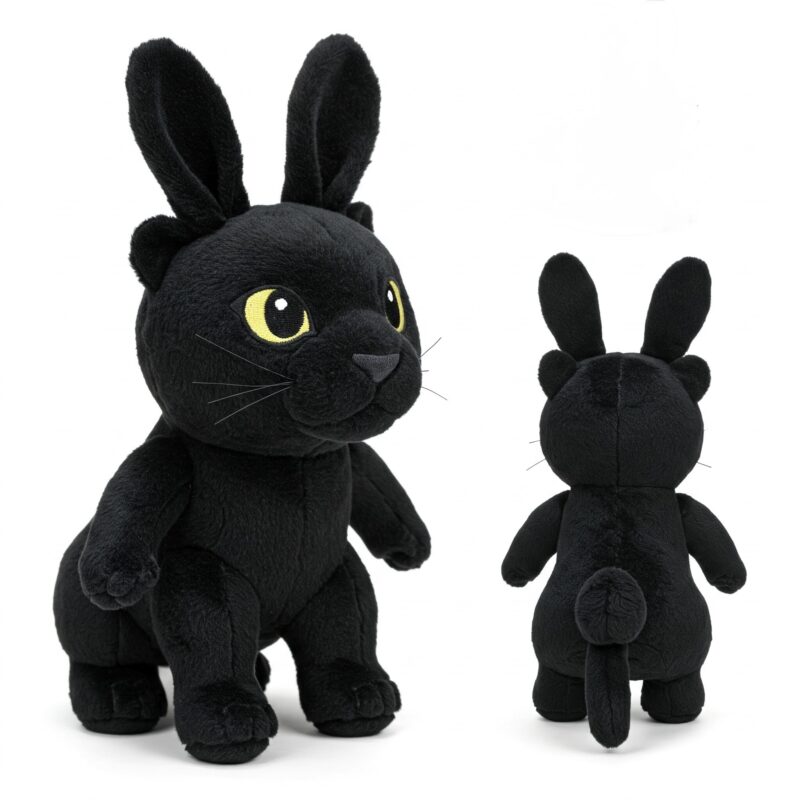 Bunther the Hopping Panther™ – A Bold Hybrid Plush | Abnomals™ Exclusive
