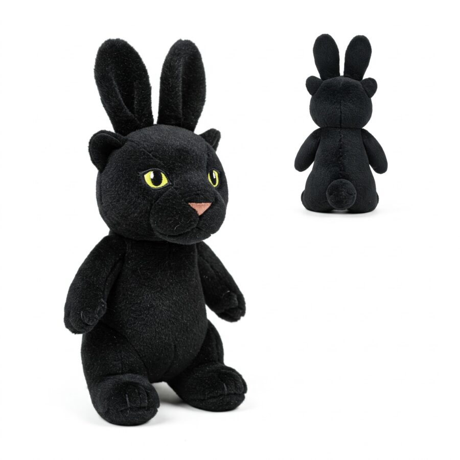 Bunther the Hopping Panther™ – A Bold Hybrid Plush | Abnomals™ Exclusive