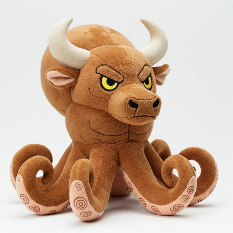 Octobull the Deep Sea Charger™ – A Bold Hybrid Plush | Abnomals™ Exclusive