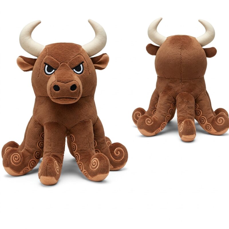 Octobull the Deep Sea Charger™ – A Bold Hybrid Plush | Abnomals™ Exclusive