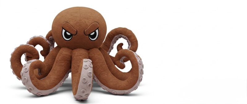 Octobull the Deep Sea Charger™ – A Bold Hybrid Plush | Abnomals™ Exclusive