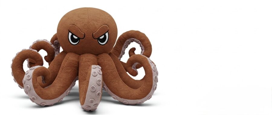 Octobull the Deep Sea Charger™ – A Bold Hybrid Plush | Abnomals™ Exclusive
