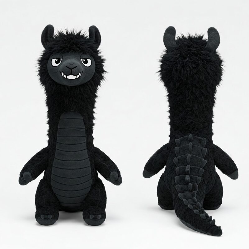 Llamadile the Woolly Snapper™ – A Bold Hybrid Plush | Abnomals™ Exclusive