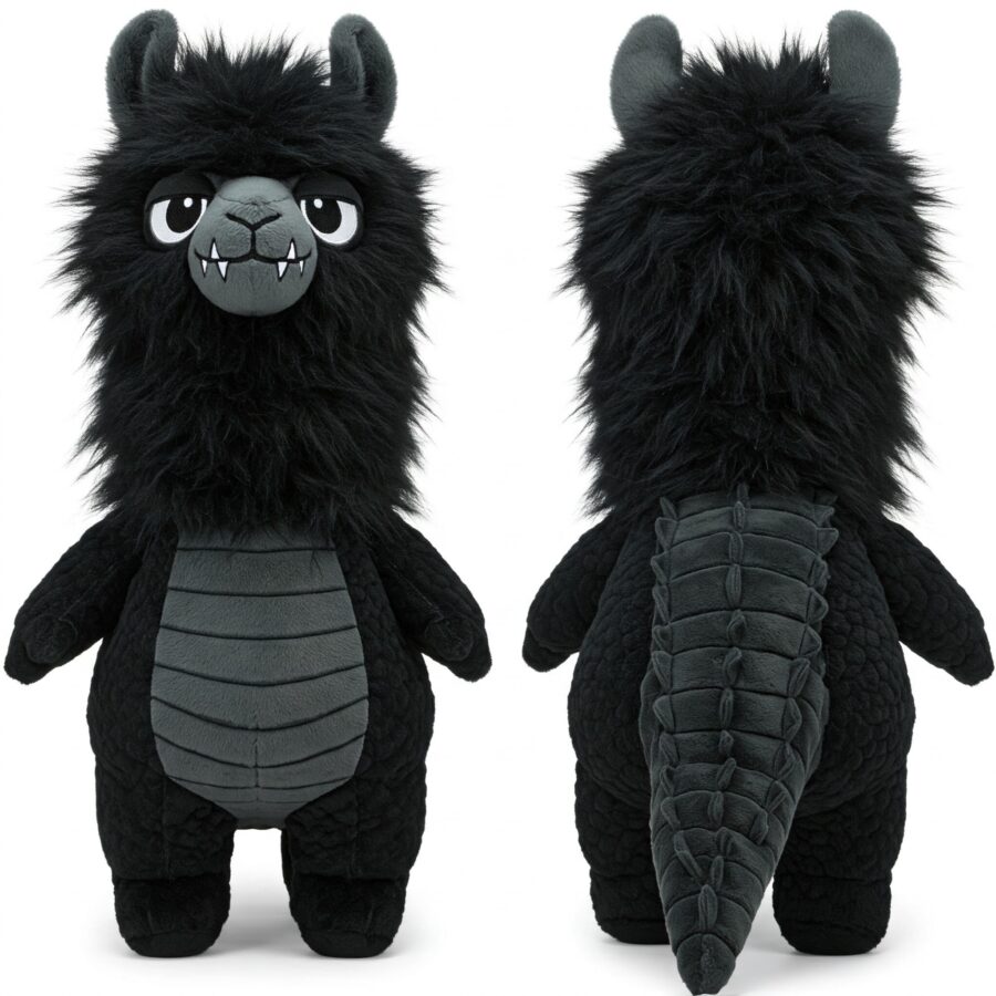 Llamadile the Woolly Snapper™ – A Bold Hybrid Plush | Abnomals™ Exclusive