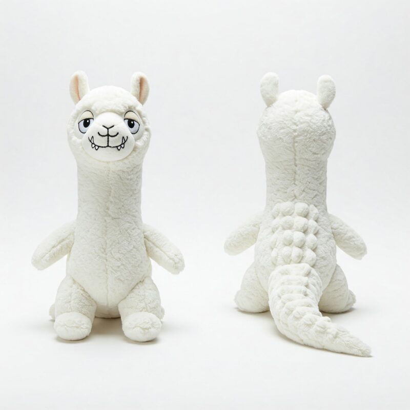 Llamadile the Woolly Snapper™ – A Bold Hybrid Plush | Abnomals™ Exclusive
