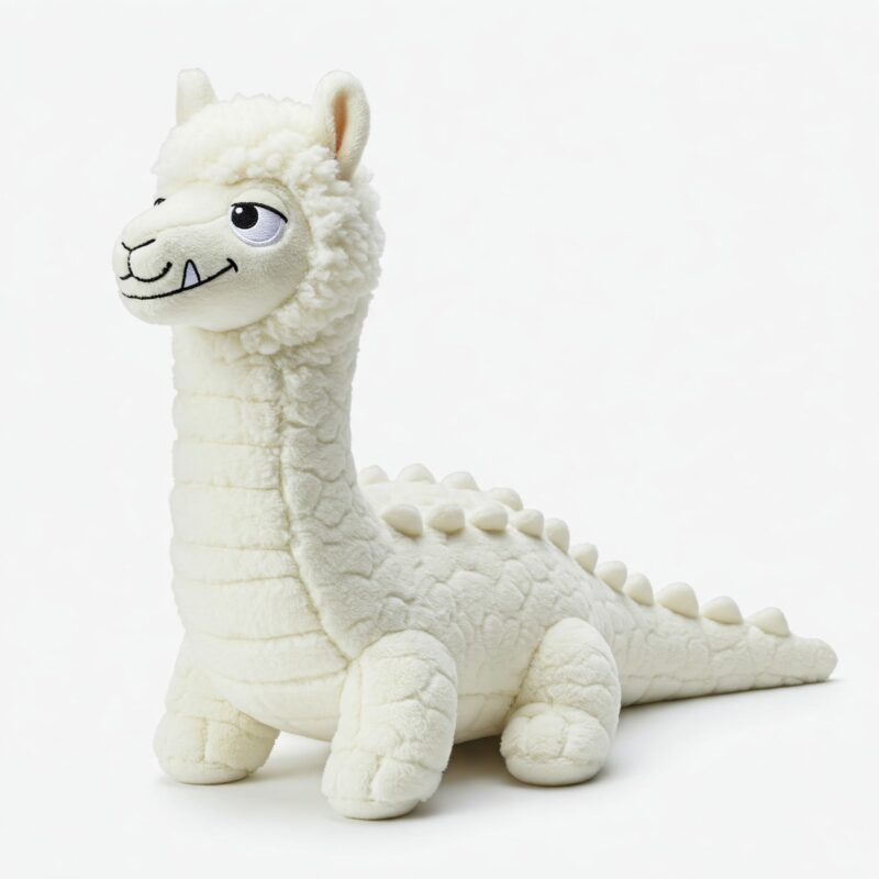 Llamadile the Woolly Snapper™ – A Bold Hybrid Plush | Abnomals™ Exclusive