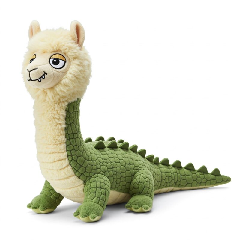 Llamadile the Woolly Snapper™ – A Bold Hybrid Plush | Abnomals™ Exclusive