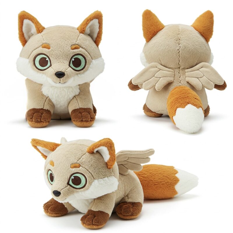 Foxowl the Sly Flyer™ – A Cunning Hybrid Plush | Abnomals™ Exclusive