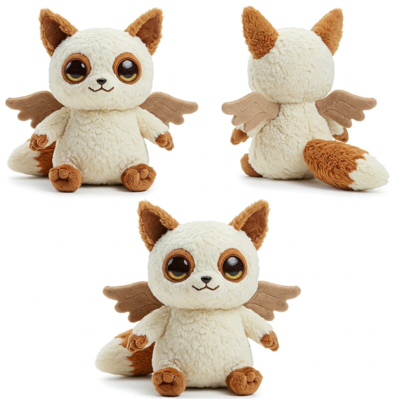 Foxowl the Sly Flyer™ – A Cunning Hybrid Plush | Abnomals™ Exclusive
