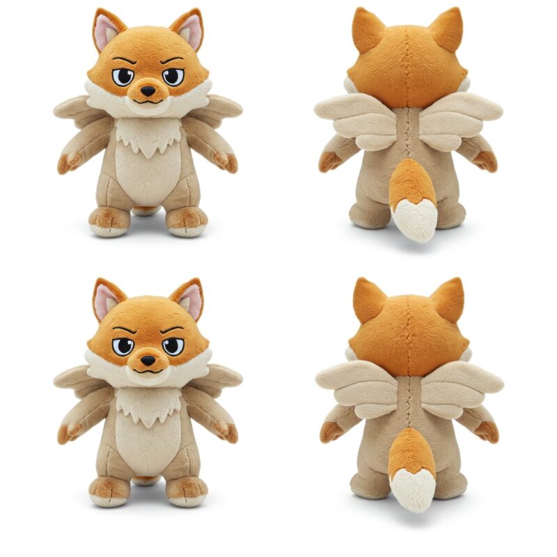 Foxowl the Sly Flyer™ – A Cunning Hybrid Plush | Abnomals™ Exclusive