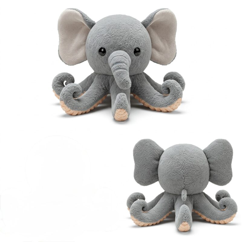 Elephatopus the Deep Diver™ – A Majestic Hybrid Plush | Abnomals™ Exclusive