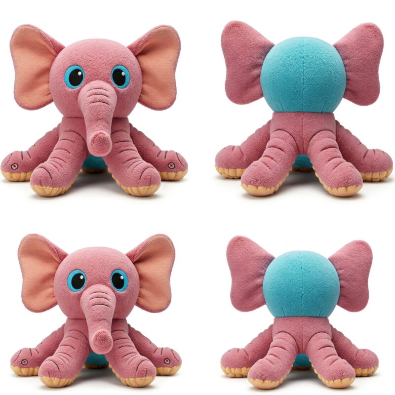 Elephatopus the Deep Diver™ – A Majestic Hybrid Plush | Abnomals™ Exclusive