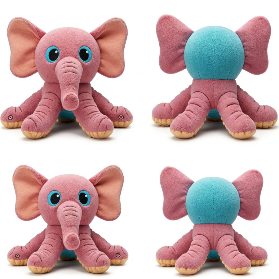 Elephatopus the Deep Diver™ – A Majestic Hybrid Plush | Abnomals™ Exclusive