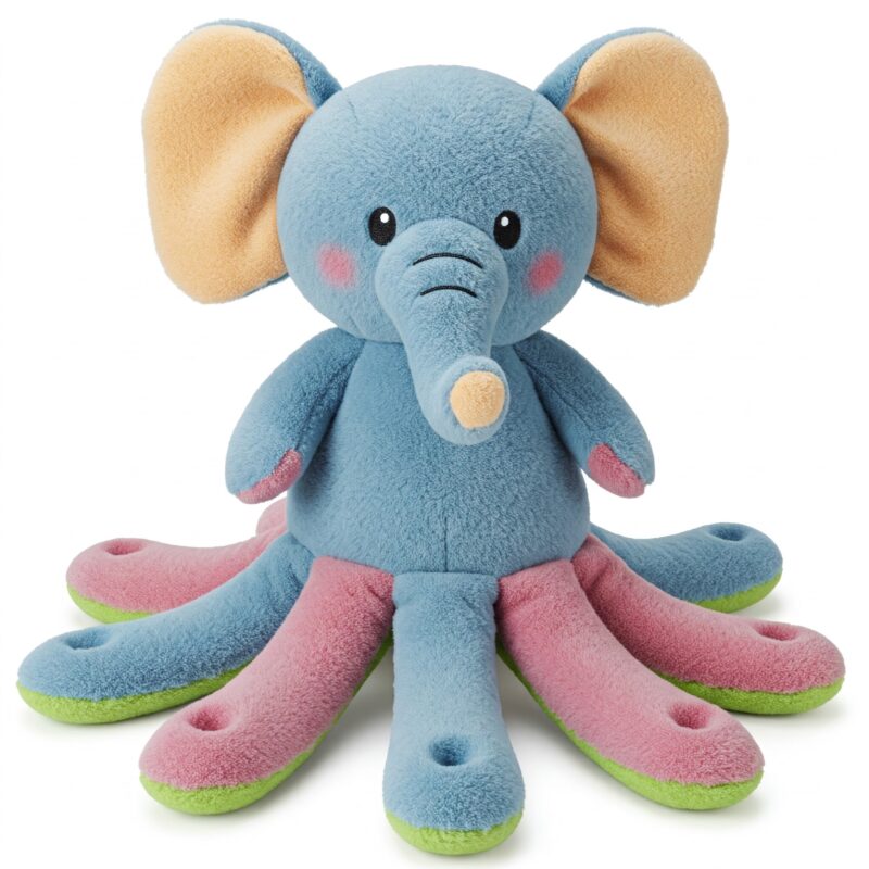Elephatopus the Deep Diver™ – A Majestic Hybrid Plush | Abnomals™ Exclusive