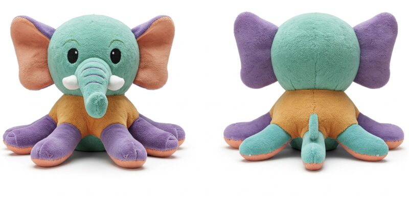 Elephatopus the Deep Diver™ – A Majestic Hybrid Plush | Abnomals™ Exclusive
